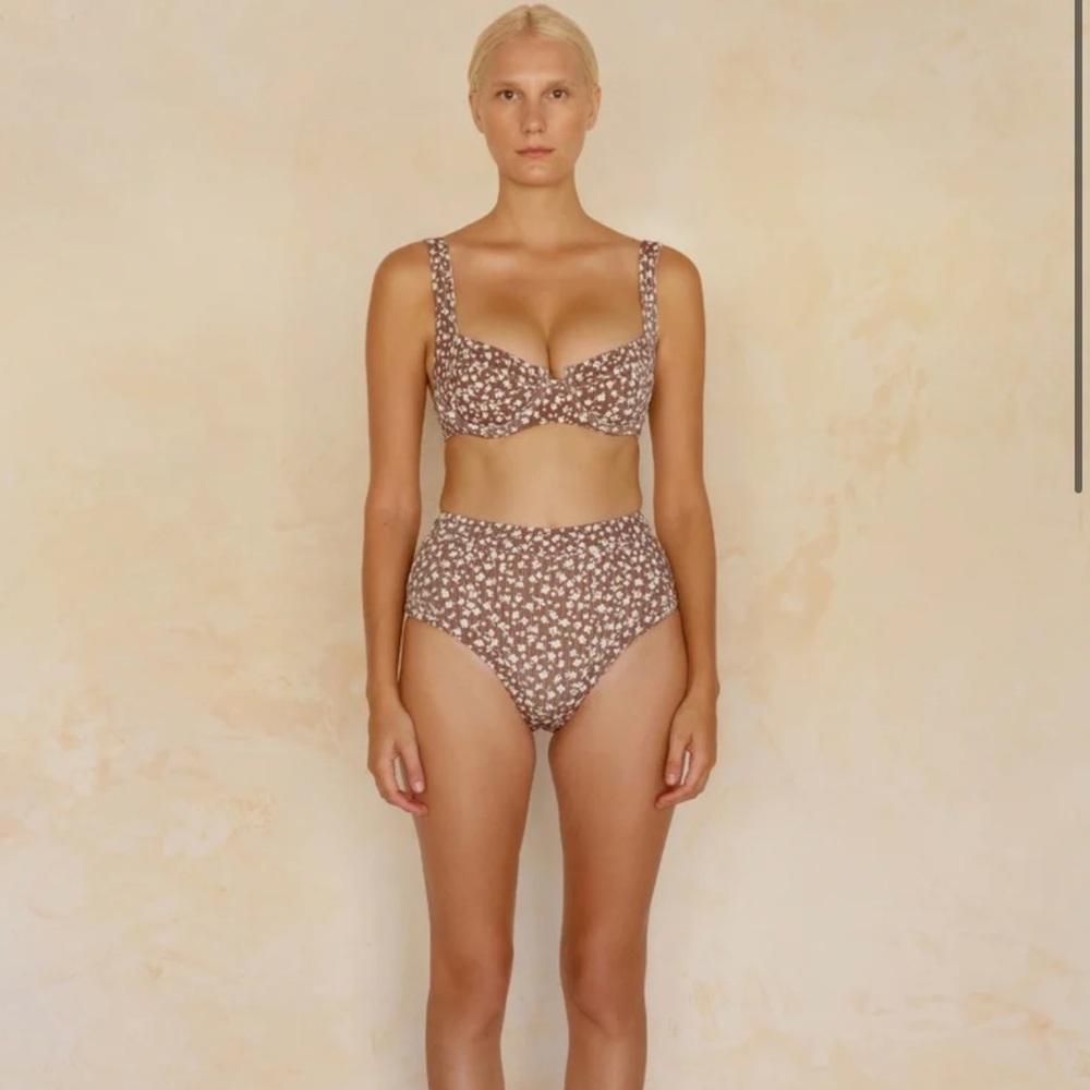 ELCE / Wanderlust swim set in blossom NWT